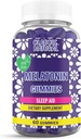 Oladole Natural Sleep Complex 86 מ"ג תוספת כוח מלטונין, L-theanine, Passiflora, 5-HTP, גאנה Seed Extracts | Sleep Supports Relaxation & Fall Asleep Faster - 60mies, Grape Flavor