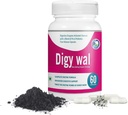 טבליות Enzyme Enzyme (60 Count) - Active Charcoal Digestive Enzymes with Probiotics and Prebiotics - Immunity Supplement for Digestive Health - Probiotics for Improved Energy & Mood