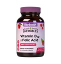 BlueBonnet Nutrition Earth Sweet ויטמין B12 & Folic Acid Chewable Tablet, Soy-Free, Gluten-Free, Raspberry 90 Count (Pack of 1)