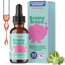JoySpring Broccoli תוסף לילדים | Sulforaphane & Bacopa Monnieri Drops | תמיכה בתפקוד הקוגניטיבי