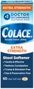 Colace תוספת כוח Stoolener עבור Gentle ביעילות הקלה, #1 דוקטור מומלץ Stoolener Brand, 250 מ"ג Docusate קפסולות, 60 Count (Pack of 1)