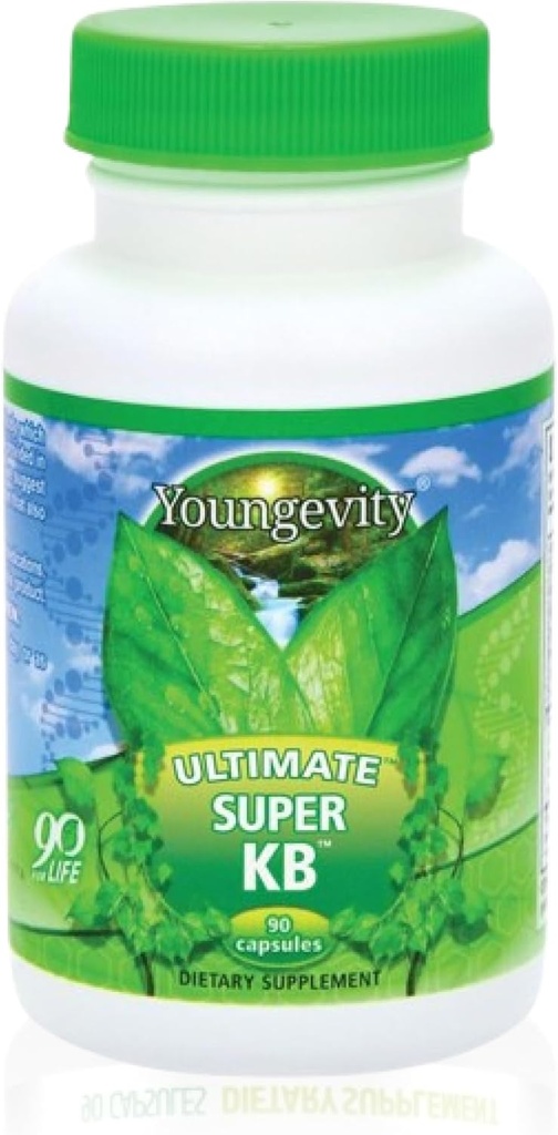 Youngevity Super KB - Prorietary Urinary Tract Health תוסף - Cranberry, Bilberry, Devil's Claw, Horsetail & More - מורשת עתיקה - 90 קפסולות