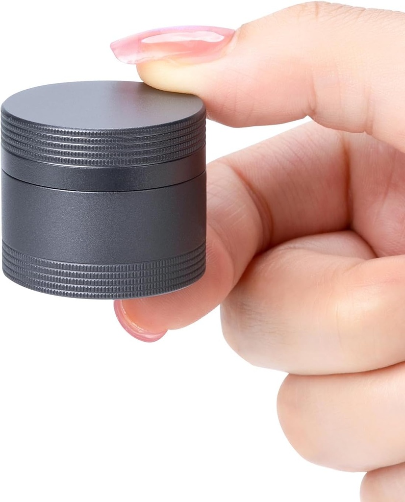 Small Pill Pill Metal Pill Box - Fatified Pill Container Single Round אלומיניום Alloy Storage Medicine Holder מארגנת Multit EDC מדי יום עבור ויטמין, שמן דגים