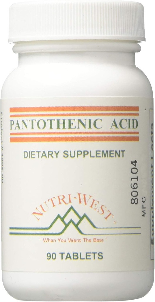 מוצרי מזון-מערב - Pantothenic Acid 90
