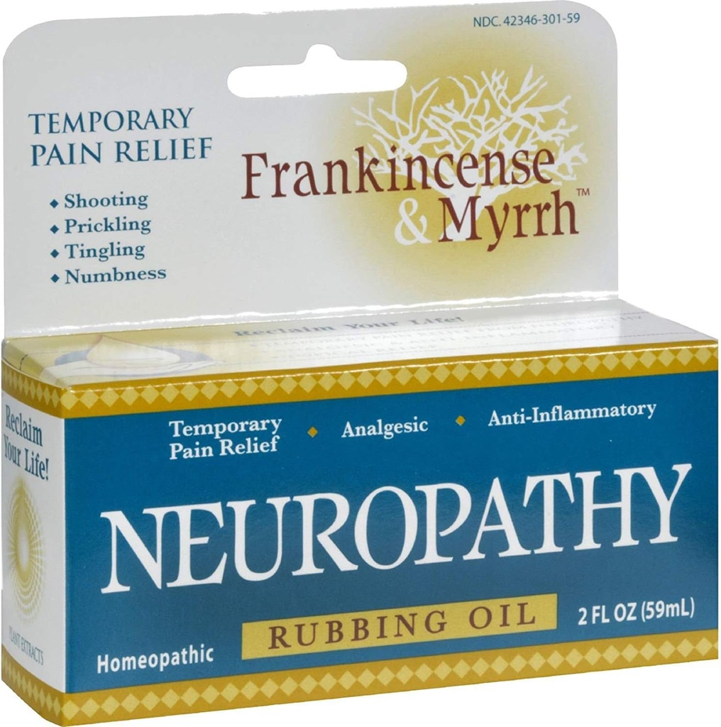 Frankincense and Myrrh נוירופתיה רוטינג שמן - 2 fl oz (Pack of 2)