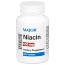 Major Niacin 500 מ"ג - תוספת תזונתית - 100 טבליות