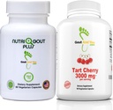 Gout & You FoodsGout Plus Uric Acid תמיכה ו Tart Cherry לחלץ 3000 מ"ג Bundle
