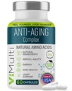 ViMulti Amino Acid Supplement Capsules with L-Arginine, L-Ornithine HCl, L-Glutamine, L-Lysine, Glycine, Ornithine Alpha-Ketoglutarate, Dietary Amino Formula for Women Men, 60 Capsules