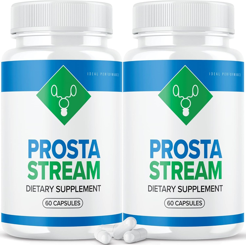 ביצועים אידיאליים (2 Pack) Prosta Stream Prostastream גלולות (120 קפסולות)