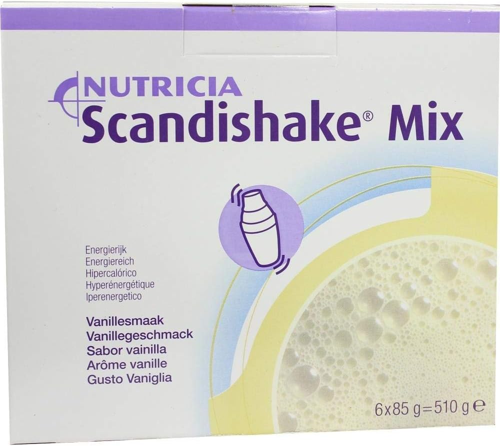 סקנדל משקל מקבל מיד אבקת שקד לערבב, וניל, 3 Ounce Packet - Box of 4