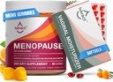 Lubracil Menopause Gummies & Daily Moisturizer Bundle - תמיכה ללא הורמונים עבור פלאשים חמים, Night Sweats, Vaginal יבשness, ו Itchiness with Black Cohosh, Ashwagandha, אומגה שמן & Sea Buckthornhorn.