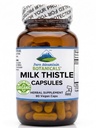 Pure Mountain Botanicals Milk Thistle קפסולות - 90 קפסולות טבעוניות כשרות עם שבילי חלב אורגניים ופוטנטי Silymarin לחלץ