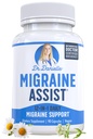 Best Migraine Relief Product with Magnesium - Migraine Assist תוספת עם Quercetin, Feverfew, Butterbur, CoQ10 מד"ר דניאלה, 90 קפסולות