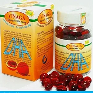לוט 4 Boxes - Gac Oil DHA - Momordica Cochinensis שמן - Dau Gac 400 קפסולות