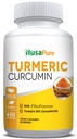 NusaPure Turmeric Curcumin 600 מ"ג 60 קפסולות Turmeric 95% Curcuminoids Dietary תוספי תזונה