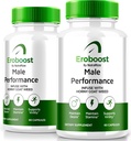 (2 Pack) תוסף Eroboost עבור גברים, תוסף זכר Eroboost, תזונה יומית לתמיכה ב Peak Performance ו-כלל בריאות, רשמי Ero Boost Formula Reviews (120 קפסולות)