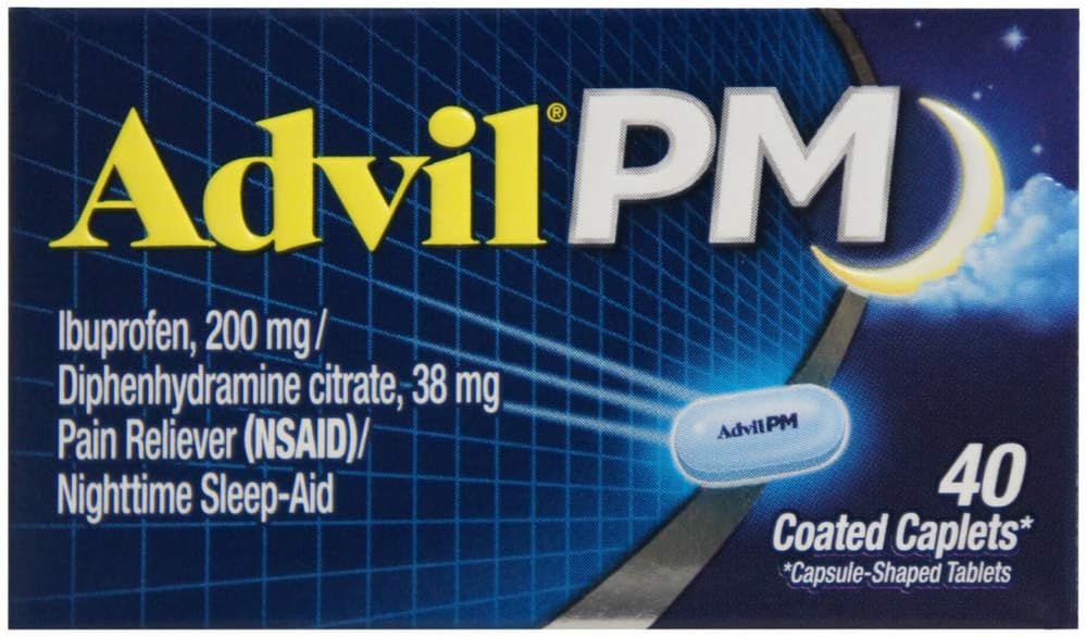 עו"ד 200 מ"ג Coated Caplets 40 ea (Pack של 6)