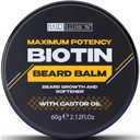 האשליה של שיער MAXIMUM PENCY BIOTIN Beard Balm for Beard growth and Softing, Black Black