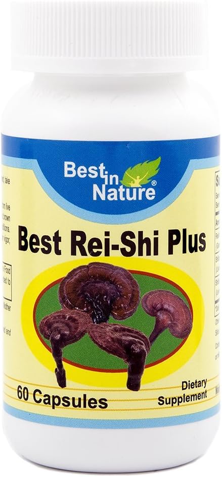 הטוב ביותר Rei-Shi Plus - Sleep Better, Improve Immune and Liver Function - Premium Organic Rei-Shi Mushroom Extract