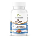 חיים שלמים עם IQ+ המוח - Caffeine-Free, Clinically Tested Focus, ריכוז, זיכרון ואנרגיה, תוסף צמחי טבעי צמחי צמחי, לא הוסיף ויטמינים / מטאטא / סוכר (60 Softgels)