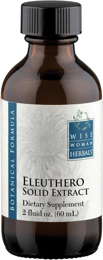 אישה חכמה Herbals Eleuthero Root Solid לחלץ 4:1, אלכוהול חינם, Adrenal & Stress תמיכה, אנרגיה, Stamina, הגשמה נפשית, תמיכה איזון Mood & Immunity, 2 Fl Oz