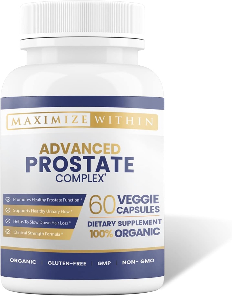 מקסימום סלים מתקדמים Prostate Complex * תוספי תזונה