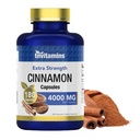 tnvitamins Cinnamon קפסולות 4,000 מ"ג Equivalent - 180 קפסולות | Cassia & Ceylon Cinnamon Pills | Two Varieties!