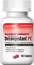 בריאותA2Z ®ongestant PE | Phenylephrine HCl 10 מ"ג | כוח מקסימלי | Non-Drowsy Nasal & Sinus Communityestion הקלה בשל הקר והאלרגיות (90 Count (Pack of 1))