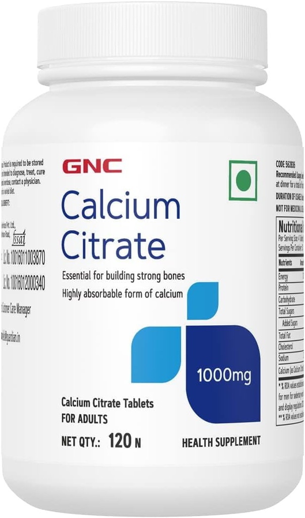 Generic Most Absorbable Calcium - משפר את חוזק העצם ואת ההכחשה