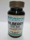 Windmill Bilberry 500 מגה קפסולות תמיכה חזון רגיל - 60 Ea