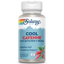 SOLAרי Cool Cayenne Pepper 40,000 גדול עם Butchers Broom for Healthy Circulation Support