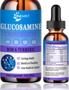 Glucosamine Chondroitin נוזל טיפות 2000 מ"ג, Liposomal Glucosamine Chondroitin MSM, Chondroitin & Glucosamine תזונהals w/Turmeric Extract, Hyaluronic Acid, Quercetin & Bromelain