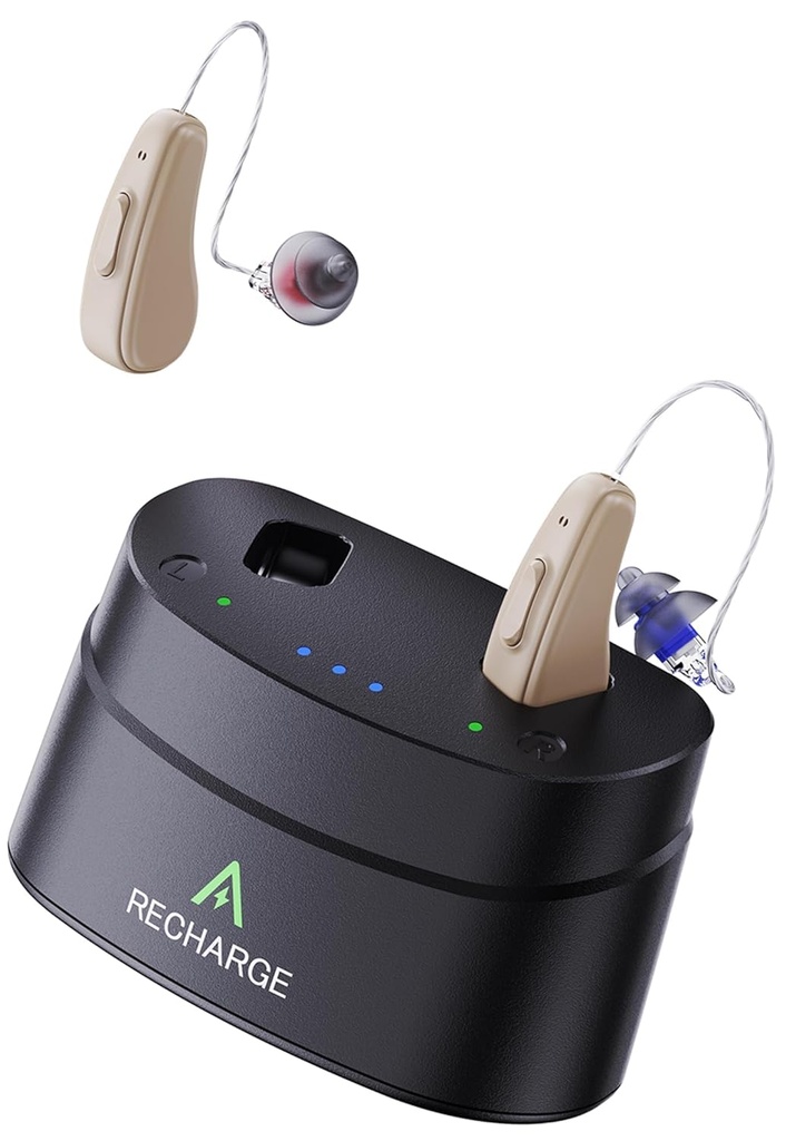 2024 שדרגו את ה-RIC Hearing Aids עבור מבוגרים להאזנה בתשלום ל-OTC ל-Canal OTC באמצעות Noise Cancelling-Nקרוב בלתי נראה להאזנה ל-Sild להפסד שמיעה