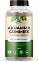 בוטנים מדהימים Akuamma Gummies - High Potency Daily Gummy, טבעוני, non-GMO, Gluten-Free Herbal תוסף - 250MG Per Gummy with Natural Wild Brad Flavor (30 Count)