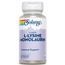 SOLAרי L-Lysine Monolaurin Immune, 1:1 Ratio עבור Immune System פונקציות, 500 מ"ג כל, 60 יום כסף בחזרה להבטיח, 30 משרתים, 60 VegCaps