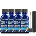 4Pcs Toenail Fungus טיפול, 25% חומצה לאdecylenic, טיפול פטריית ציפורניים עבור Toenail, Toe Nail Treatments (2 FL OZ)