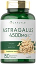 Karlyle Astragalus Root כמוסות 4500 מ"ג | 150 Count | Vegetarian, non-GMO, Gluten Free Supplement