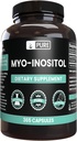 תכונות מקוריות טהורות Myo-Inositol (365 קפסולות) No Magnesium Or Rice Fillers, Always Pure, Lab מאומת