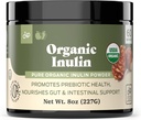 Inulin אבקת 8oz, Digestive Enzymes 100 קפסולות, Gallbladder Complete 8oz, Liver Complete 8oz & Whole Psyllium Husk אבקת 100 קפסולות Bundle