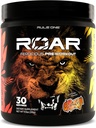 כלל 1 R1 Roar - אבקת Pre-Workout עם קריטין, Beta-Alanine, Citrulline, Electrolytes & Caffeine (30 משרתים, Peach מנגו)