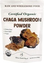Cherie Sweet Heart Organic Chaga Mushroom אבקת 100% טהור, USDA מוסמך אורגני - 3.5 oz