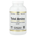 California Gold Nutrition Total Amino עם ויטמין B-6, ו-20 Amino Acid Band, 240 קפסולות Veggie