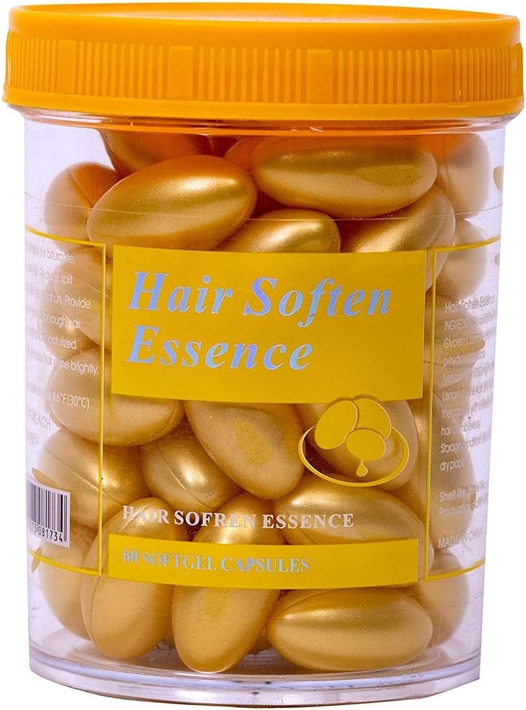 ויטמין-e hair כמוסות לשיער ליפול, תיקון נזק, Anti-Dandruff, Shinning - 60 קפסולות