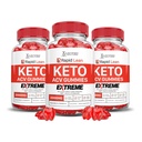 Justified Laboratories (3 Pack Rapid Lean Keto ACV Gummies Extreme 2000MG Rapid Lean Keto Gummies Apple Cider Vinegar פורמולה עם אבקת מיץ Pomegranate B12 טבעוני non GMO 180mys