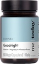 Me Today Goodnight Magnesium Sleep Aid – Supports Restful Sleep, Calm & Relaxation – מגנזיום טבעוני לרגיעה ול Calmness שרירים – 60 משרתים