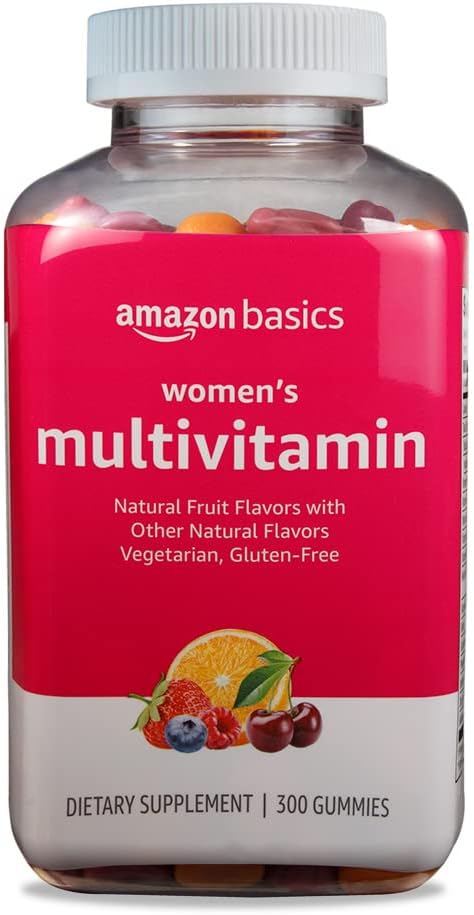 יסודות ה- Multivitamin של נשים, 300 מסטיקנים (150 משרתים) (לשעבר Solimo)