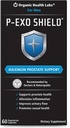 מעבדות בריאות אורגניות P-ExoShield Complete Prostate Support with Saw Palmetto, 60 קפסולות Veggie