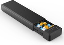 HEIYING Pill מארגנת עם אלומיניום Shell עבור שבוע אחד, Portable 7 השוואתיות גלולות Boxer להכיל ויטמין, תרופות, תוספי מזון,
