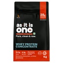 AS-IT-IS ONE Whey Protein Concentrate I Unflavoured 1kg