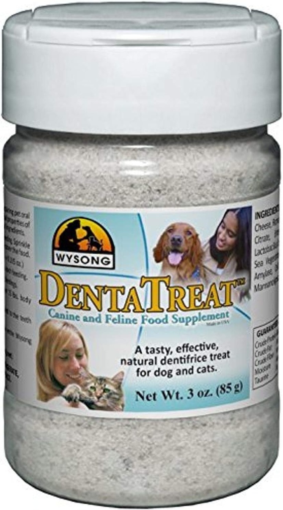 תוספי מזון &song Denta Treatment Canine / Feline - 3 Oz.